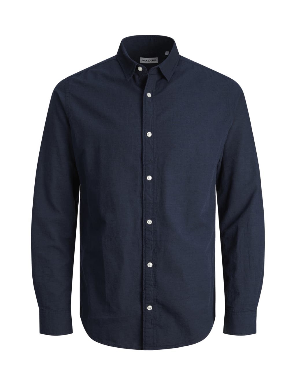 Cotton Linen Blend Oxford Shirt 2 of 7