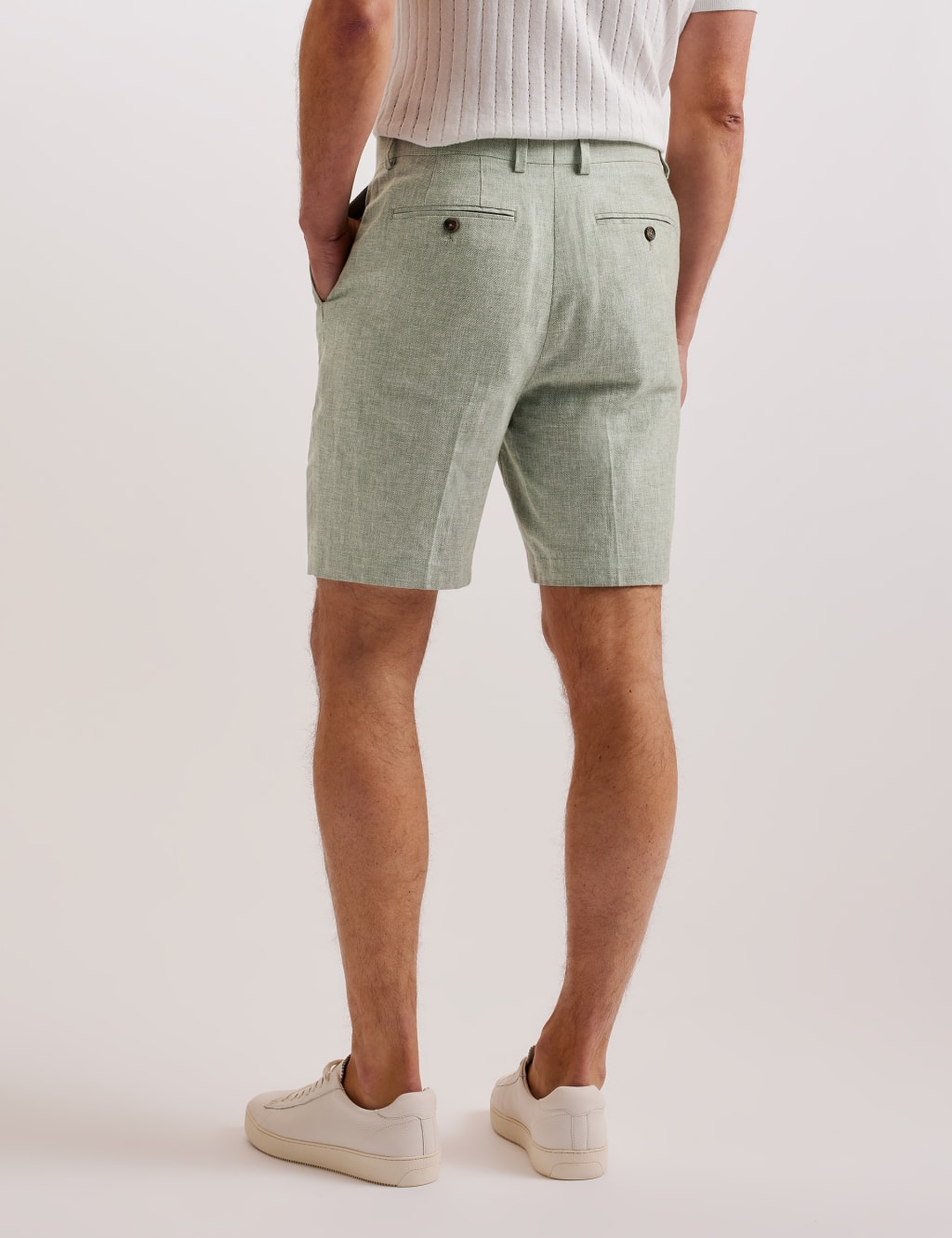 Linen Rich Chino Shorts 3 of 3