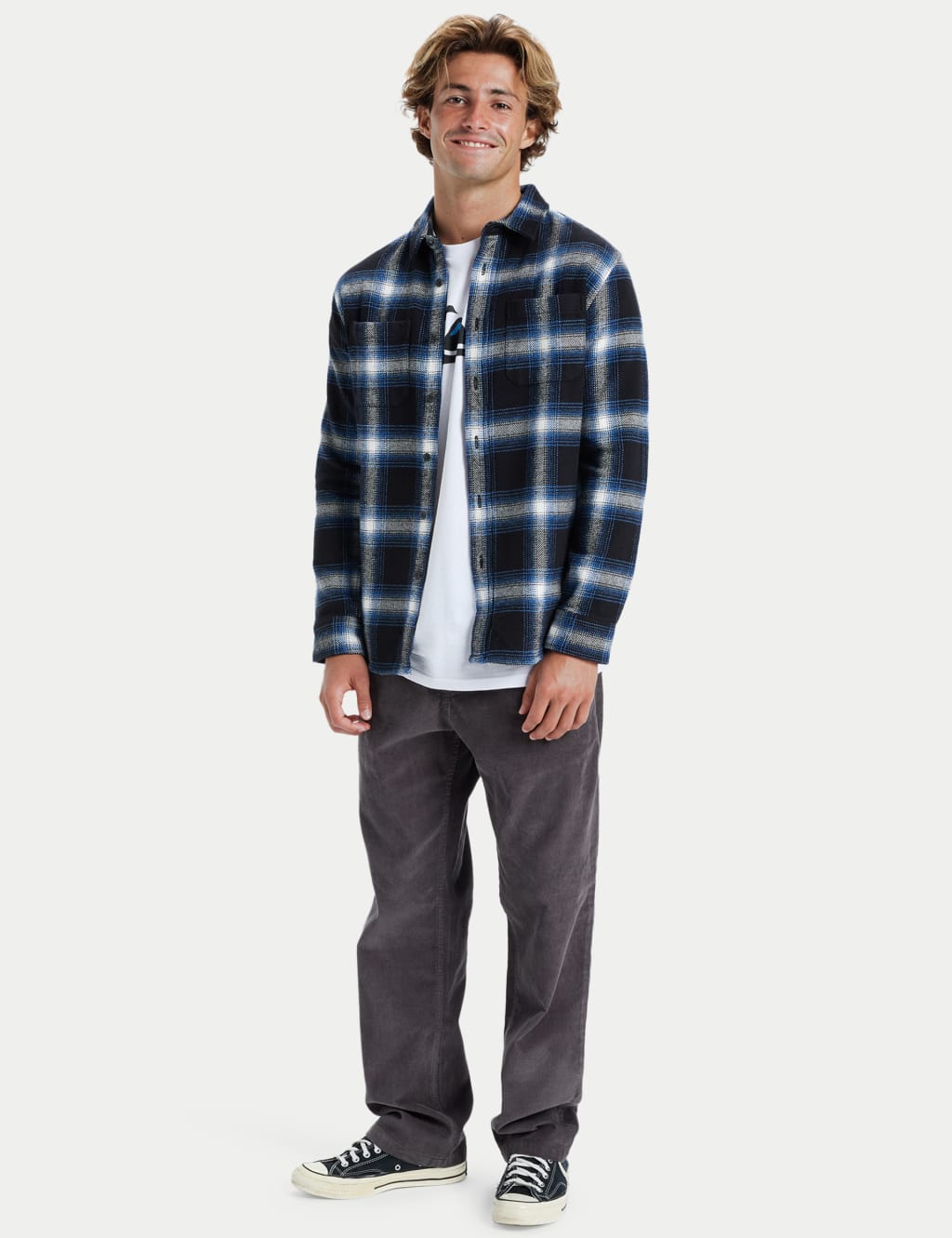 DNA Pure Cotton Check Flannel Shirt 6 of 7