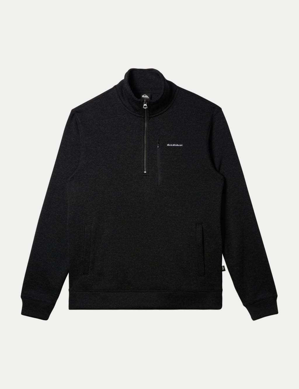 Pure Cotton Half Zip Long Sleeve Sweatshirt 2 of 6