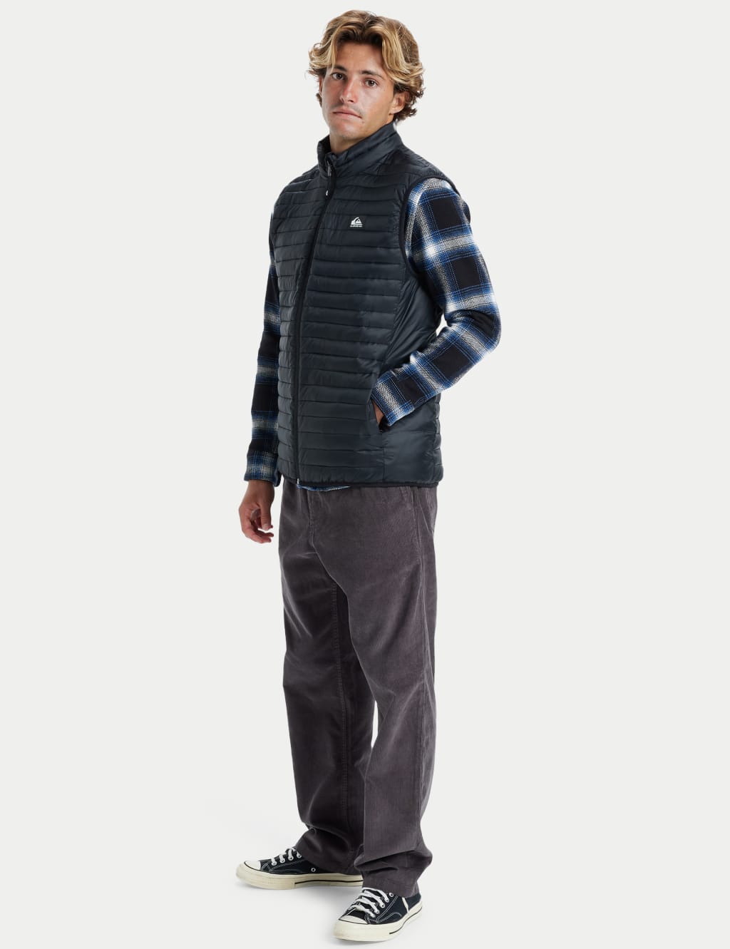 Padded Funnel Neck Gilet 8 of 8