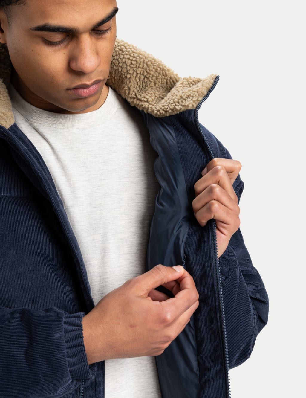 Wild Mountain Pure Cotton Puffer Jacket Quiksilver M S