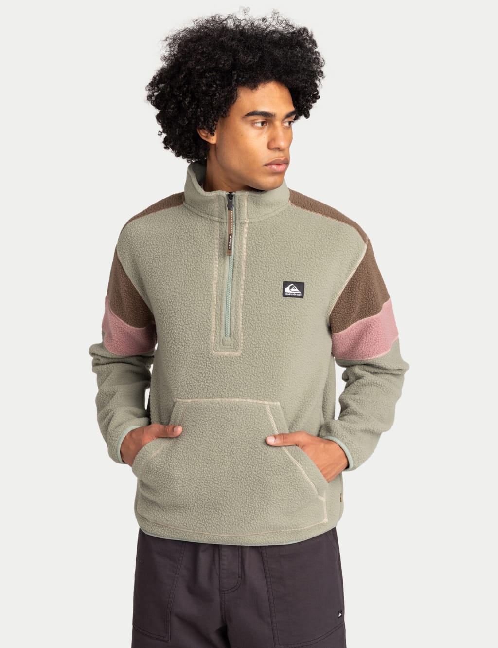 Quiksilver fleece jacket hot sale