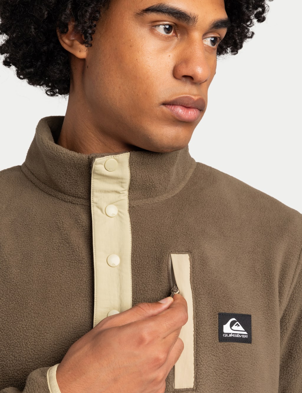 Fleece Funnel Neck Long Sleeve Jumper 6 of 6