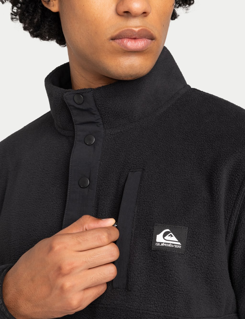 Fleece Funnel Neck Long Sleeve Jumper 5 of 6