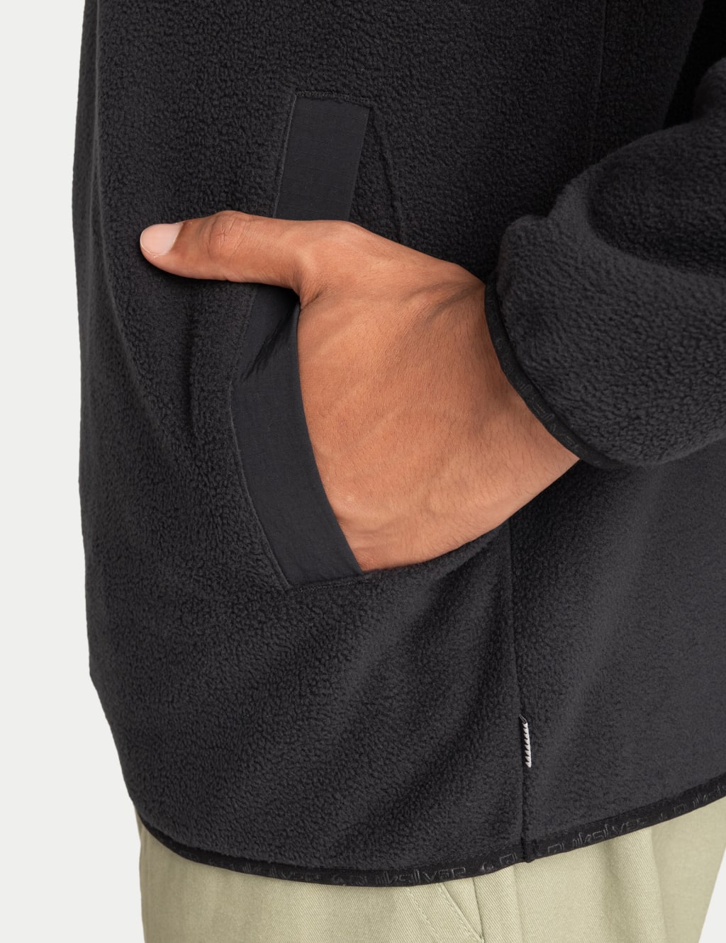 Fleece Funnel Neck Long Sleeve Jumper 6 of 6