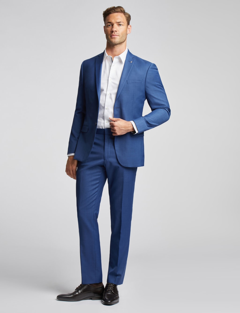 Slim Fit Wool Rich Textured Suit Jacket 6 of 7
