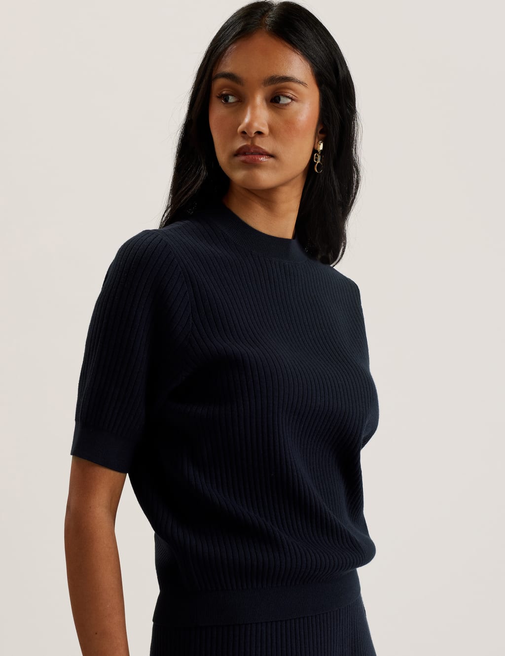 Ellihaa Slim Fit knitted Top 2 of 3