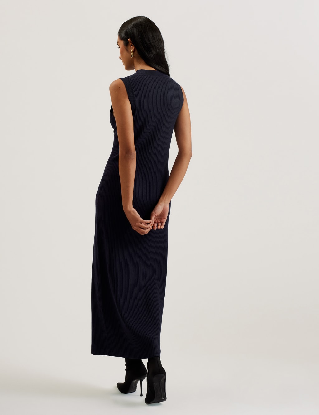 Knitted Maxi Column Dress 2 of 2