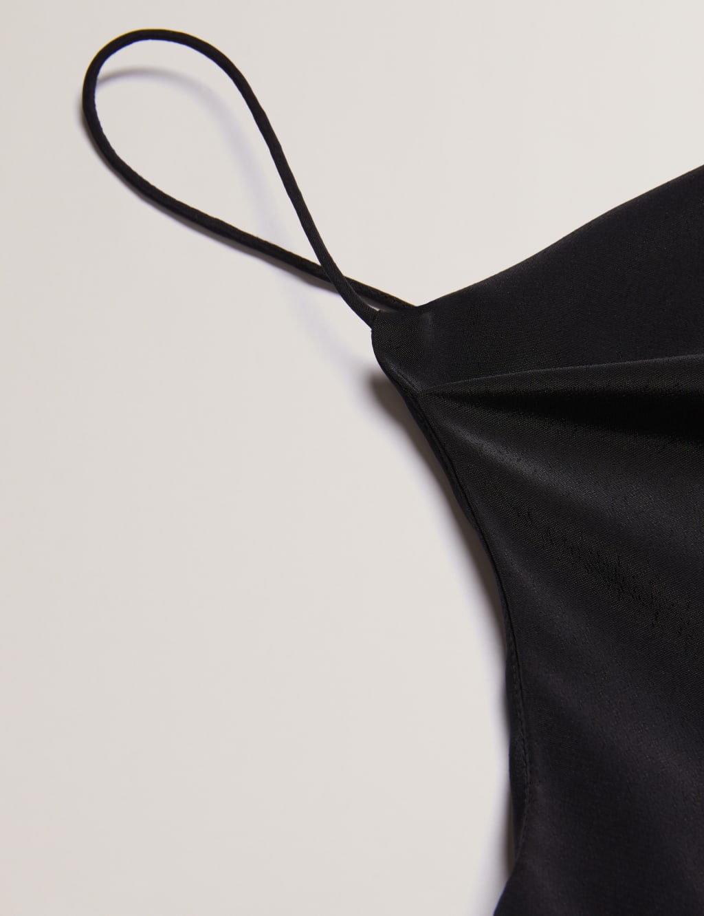 Cowl Neck Lace Insert Midaxi Slip Dress 6 of 6