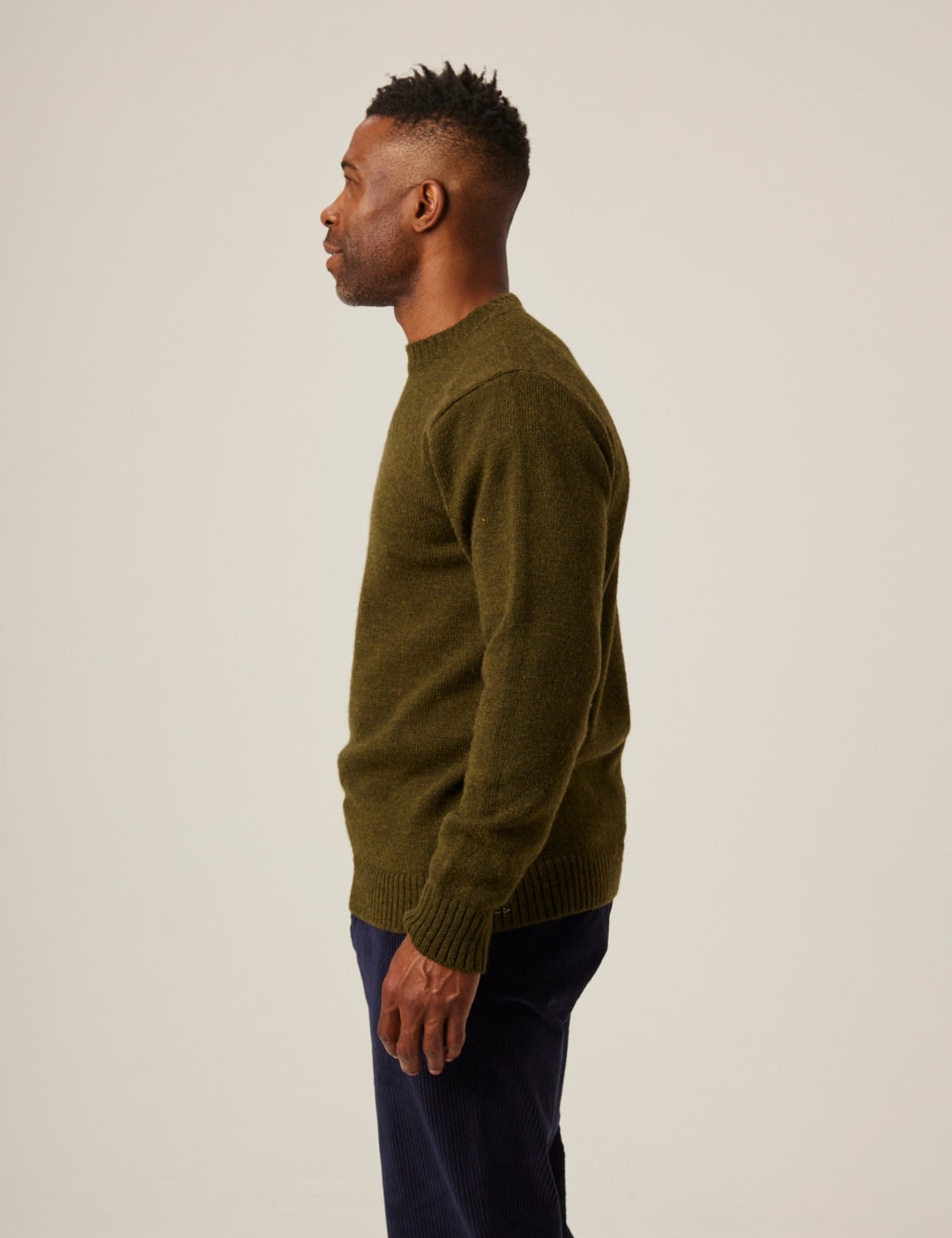 Pure Wool Crew Neck Jumper 4 of 6