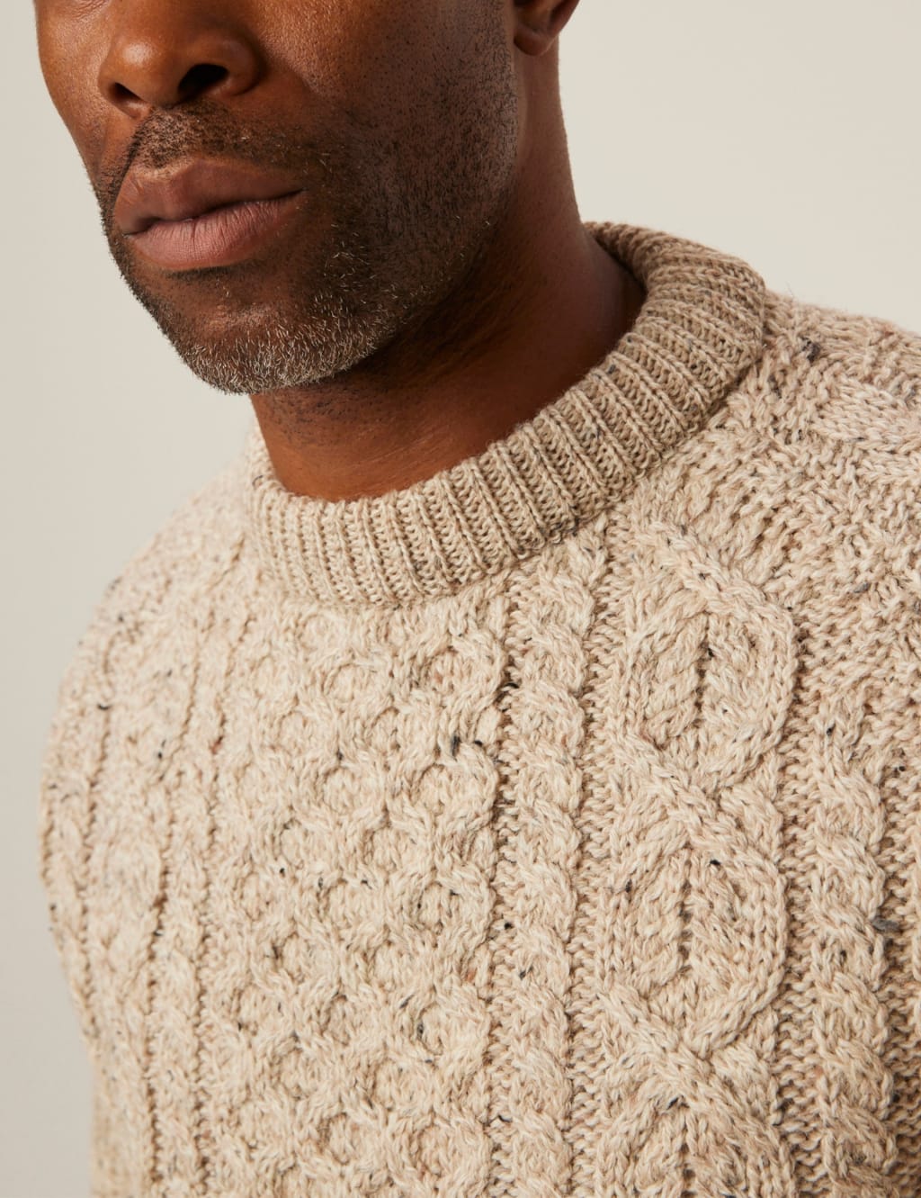 Peregrine hudson aran jumper top