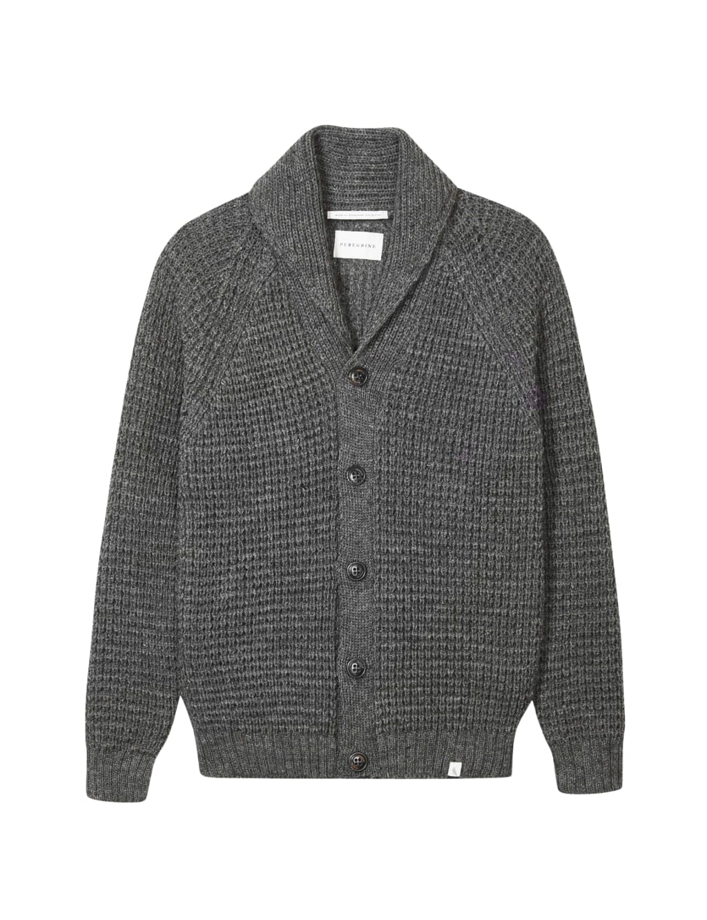 Waffle Shawl Cardigan 2 of 6