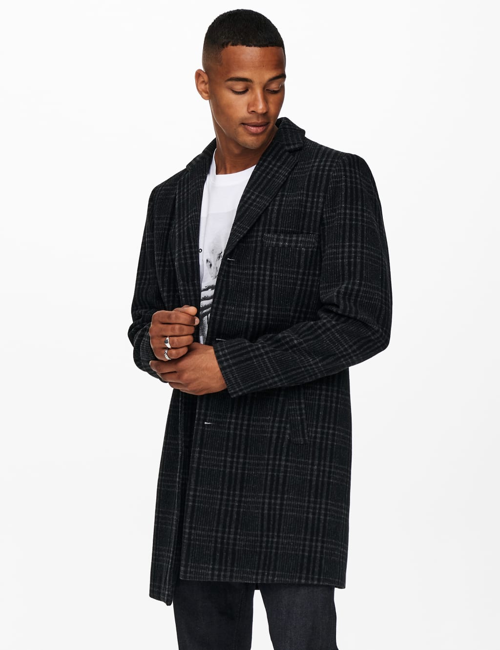 Checked Overcoat 6 of 7