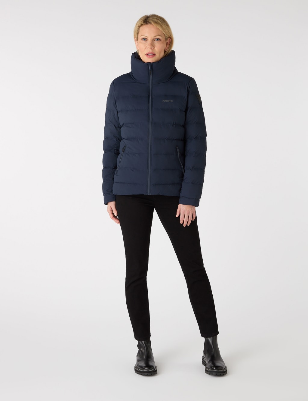 Padded High Neck Puffer Jacket Musto M S