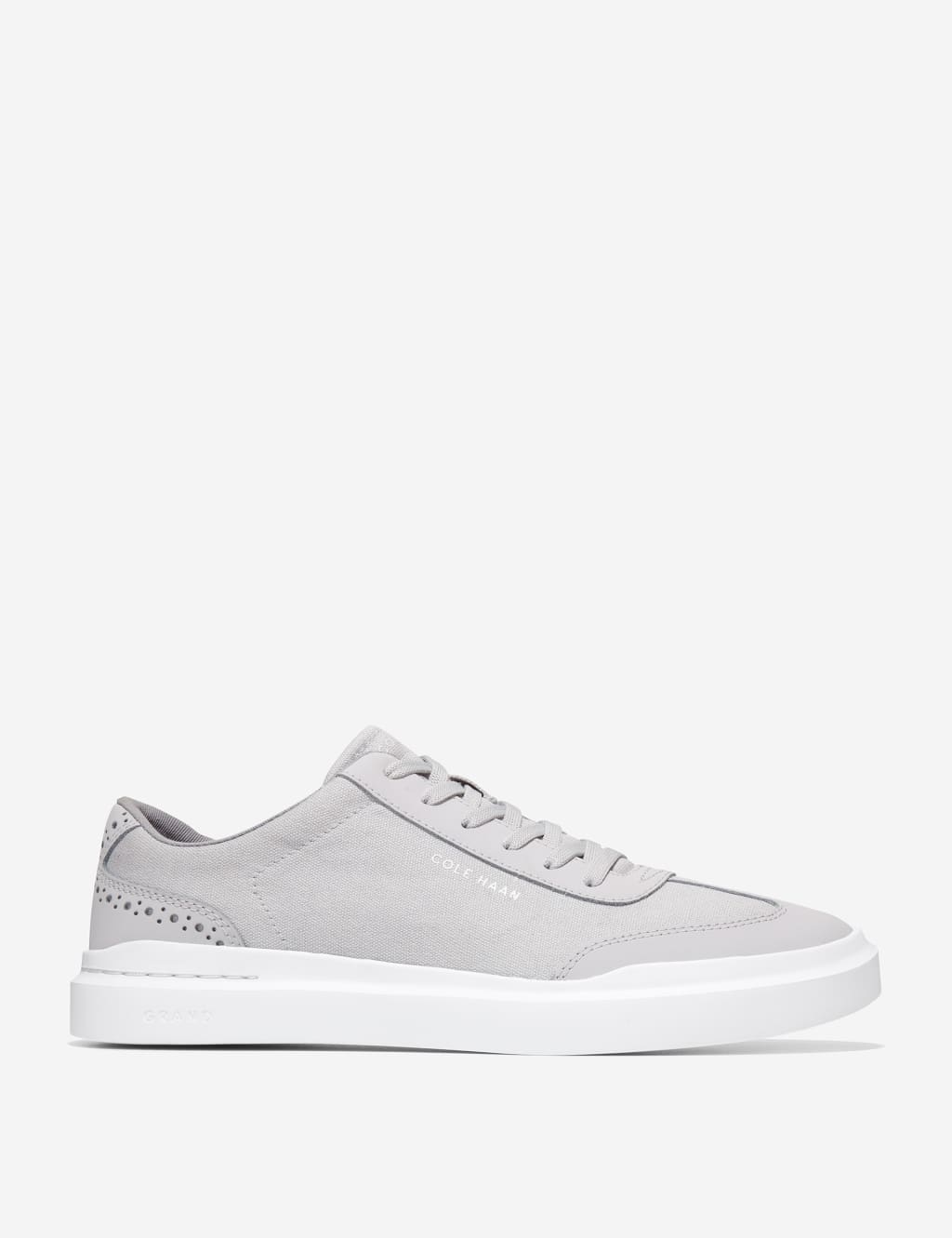 GrandPro Rally Canvas T Toe Lace Up Trainers Cole Haan M S