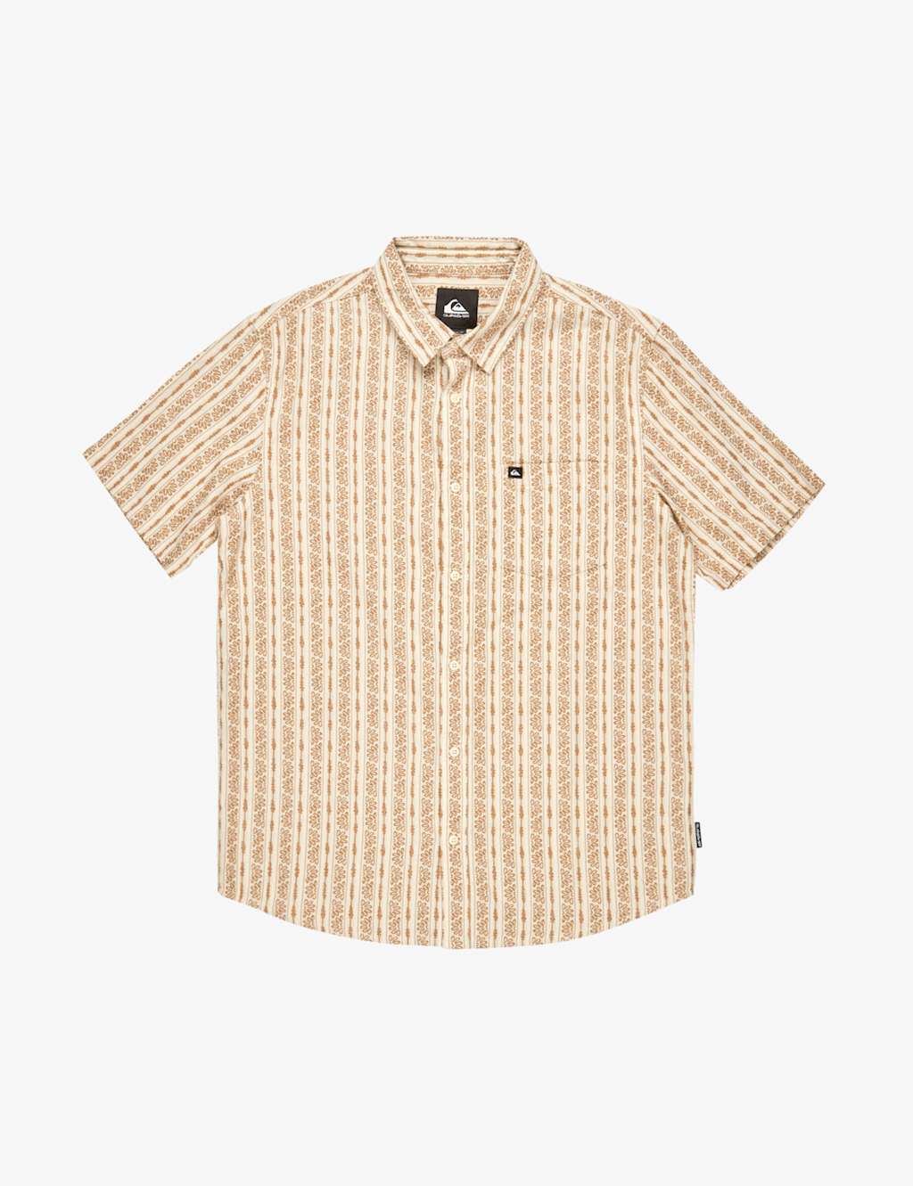 Pure Cotton Floral Striped Shirt 2 of 11