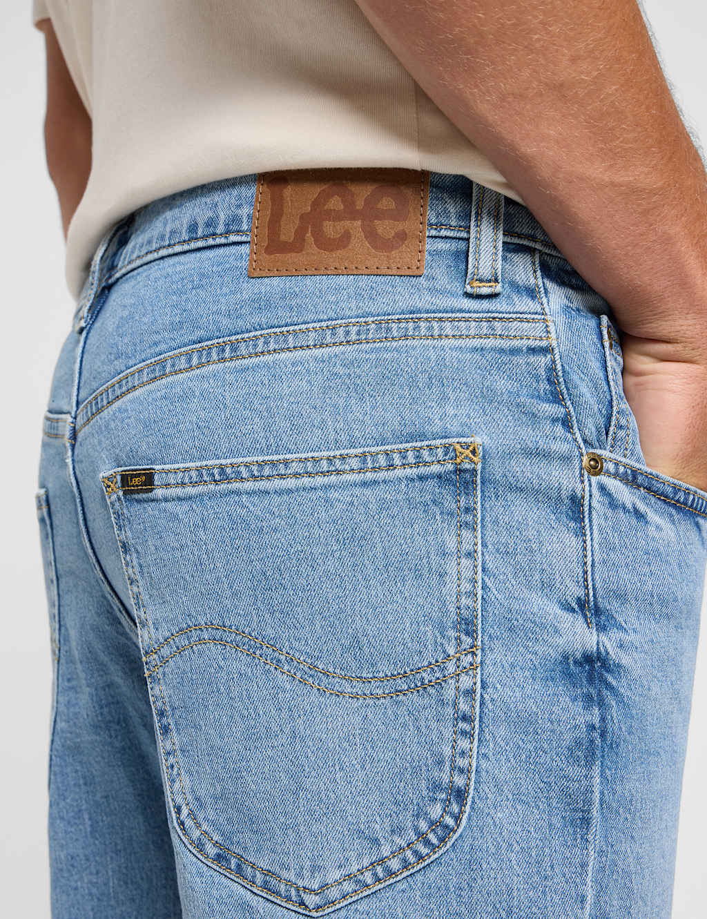 Brooklyn Denim Straight Fit 5 Pocket Jeans 8 of 9