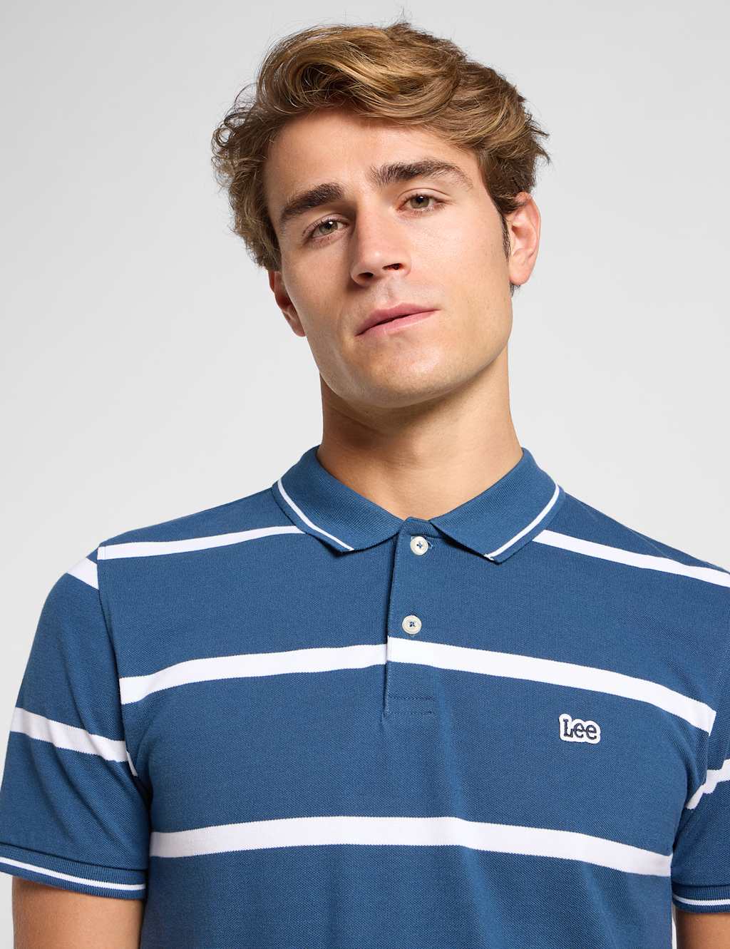 Pure Cotton Piqué Striped Polo Shirt 8 of 8