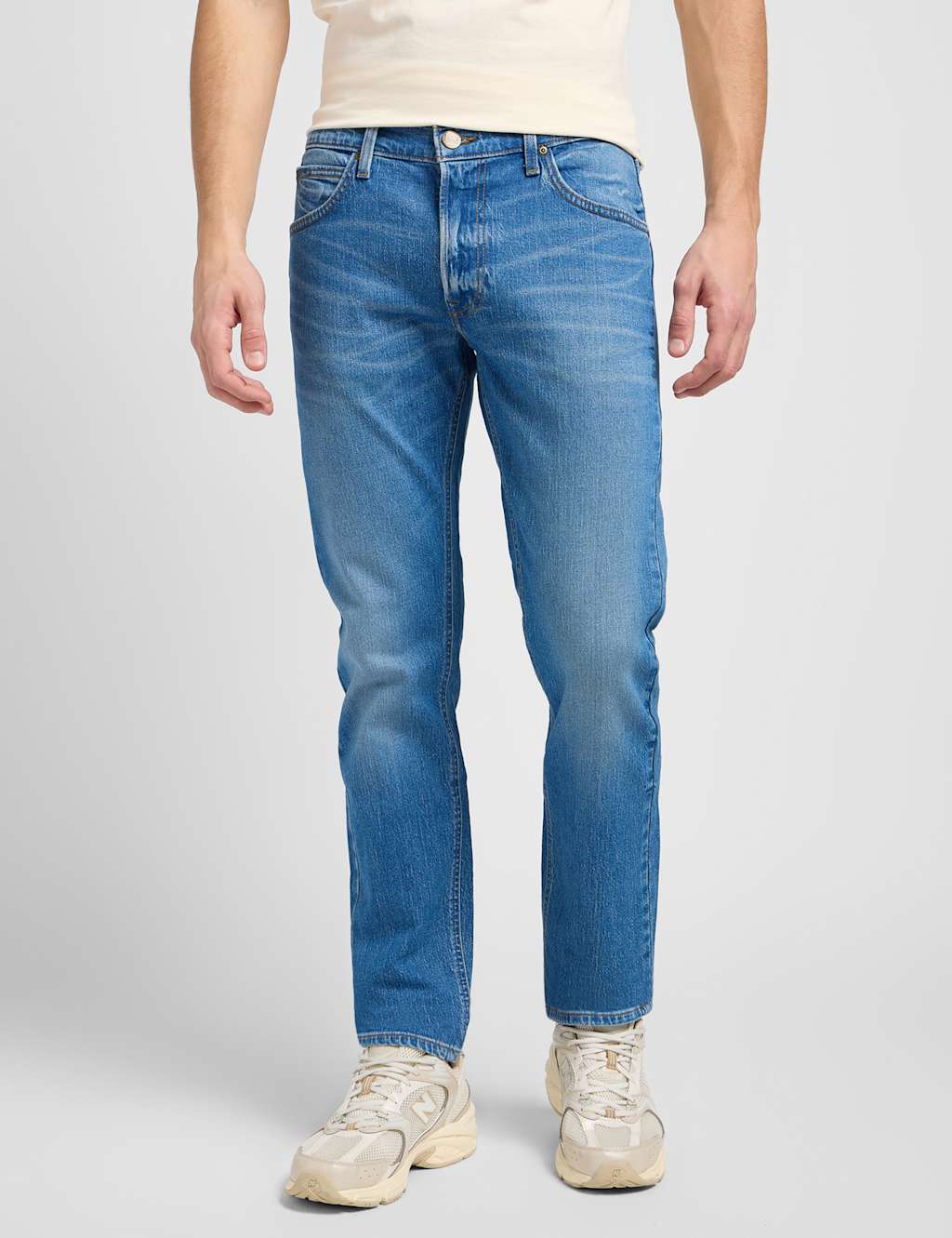 Denim Straight Fit 5 Pocket Jeans 2 of 9