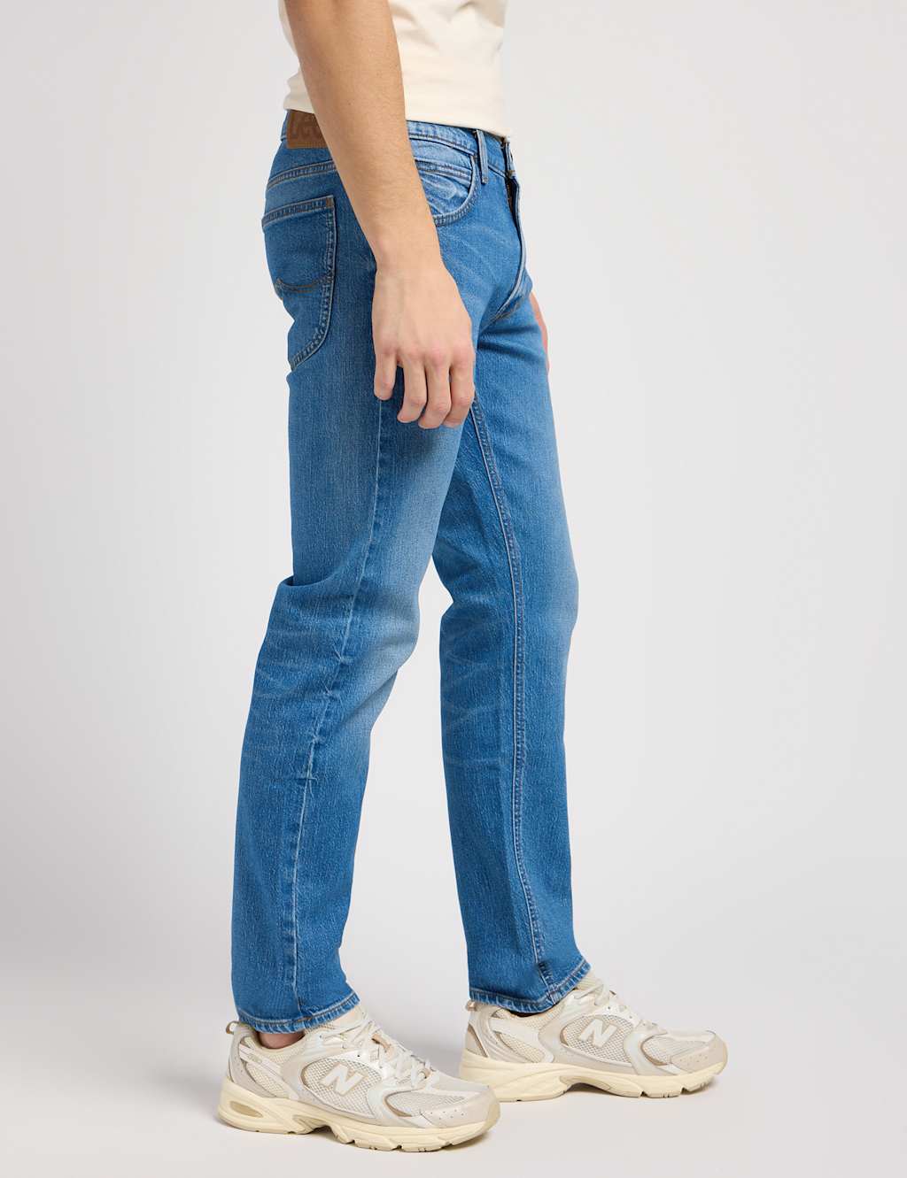 Denim Straight Fit 5 Pocket Jeans 6 of 9