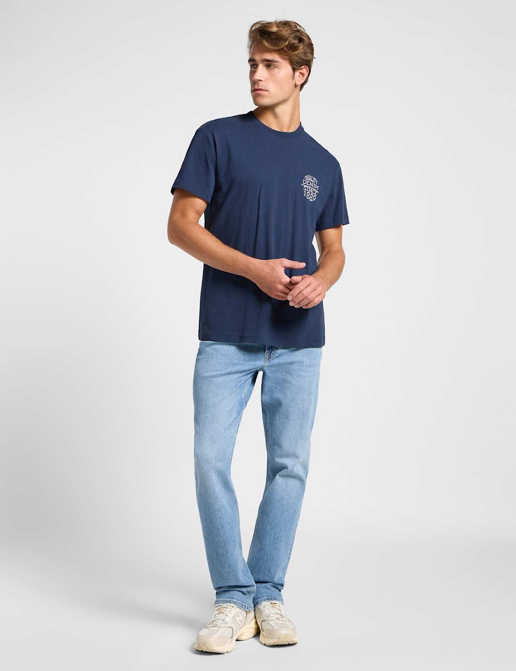 Pure Cotton Relaxed Fit Logo T-Shirt 2 of 9
