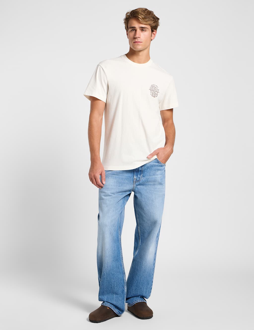 Pure Cotton Relaxed Fit Logo T-Shirt 2 of 9