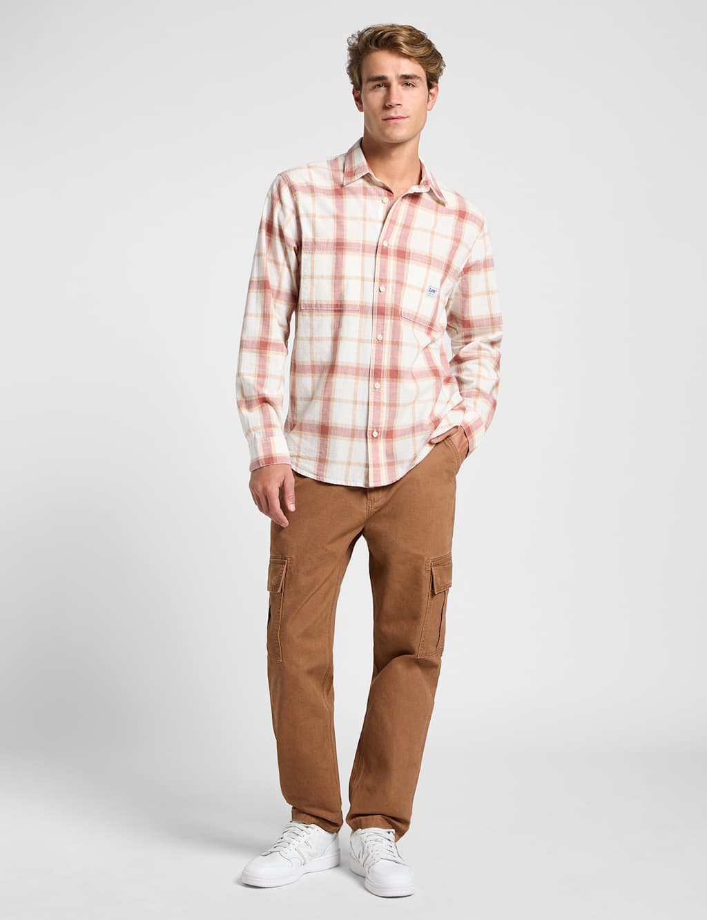 Workwear Pure Cotton Flannel Check Shirt 2 of 9