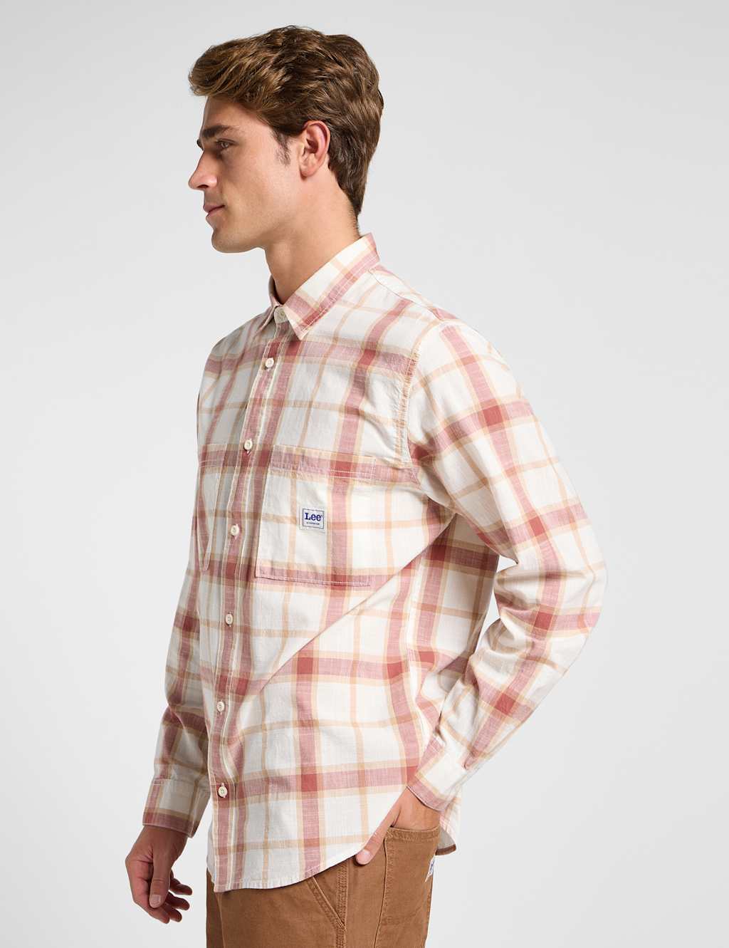 Workwear Pure Cotton Flannel Check Shirt 6 of 9