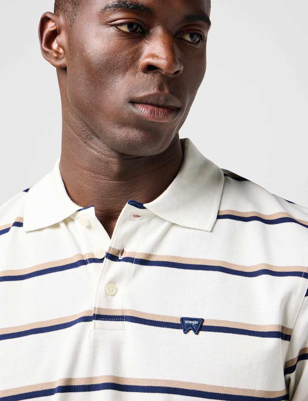 Pure Cotton Striped Polo Shirt 6 of 9