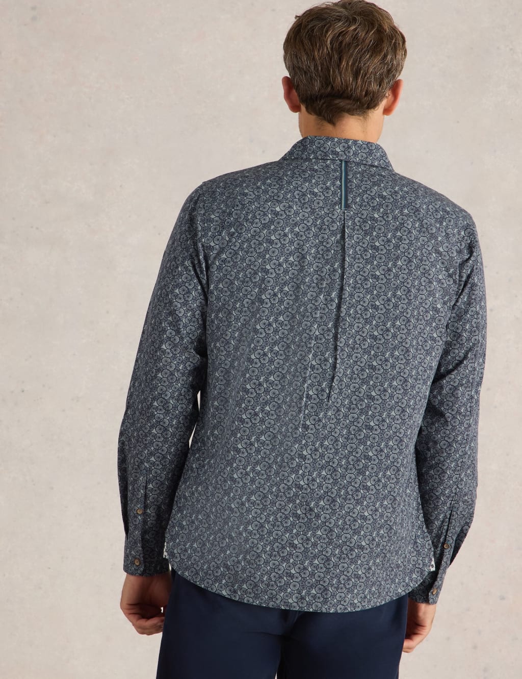 Pure Cotton Bicycle Wheels Print Shirt 4 of 6
