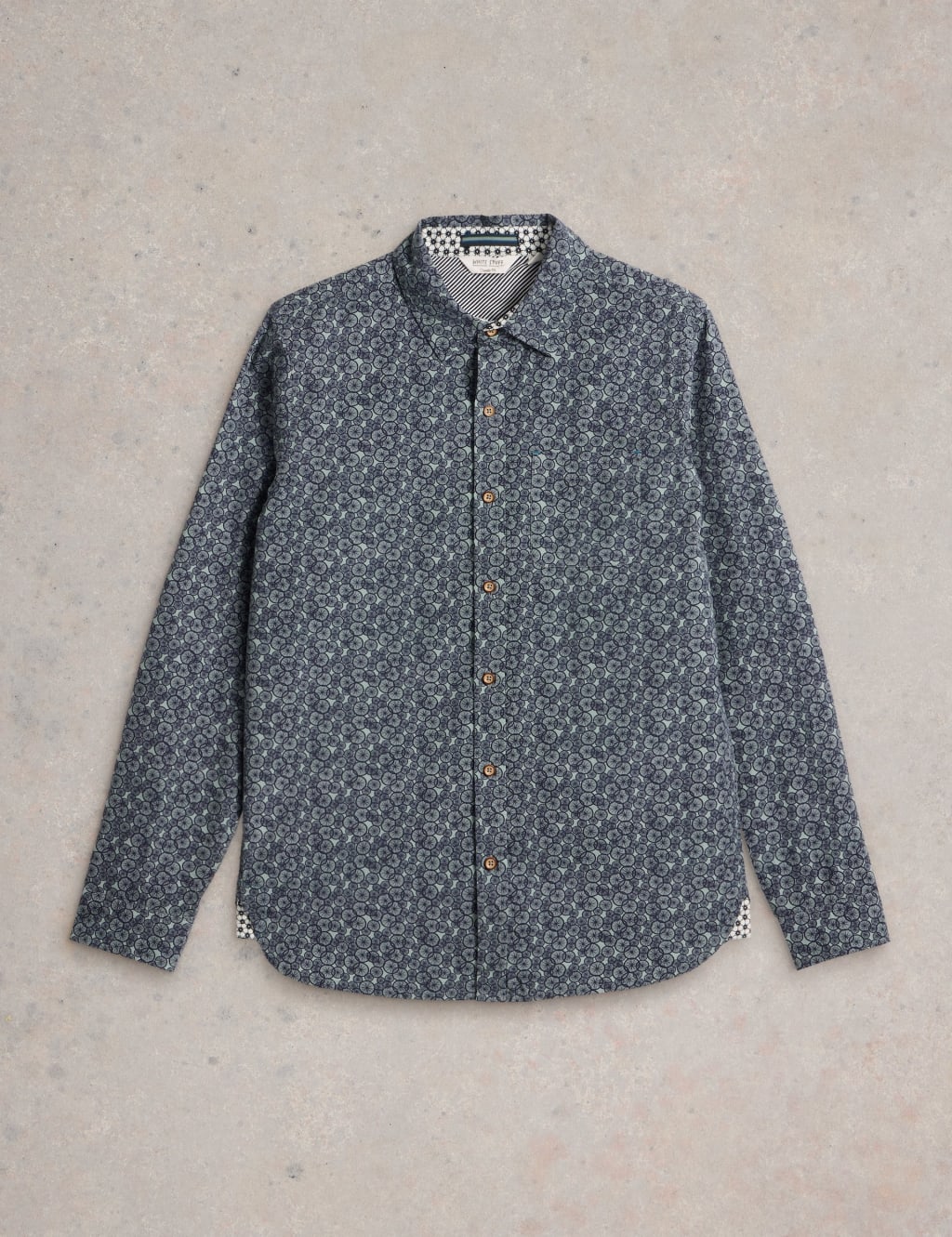 Pure Cotton Bicycle Wheels Print Shirt 2 of 6
