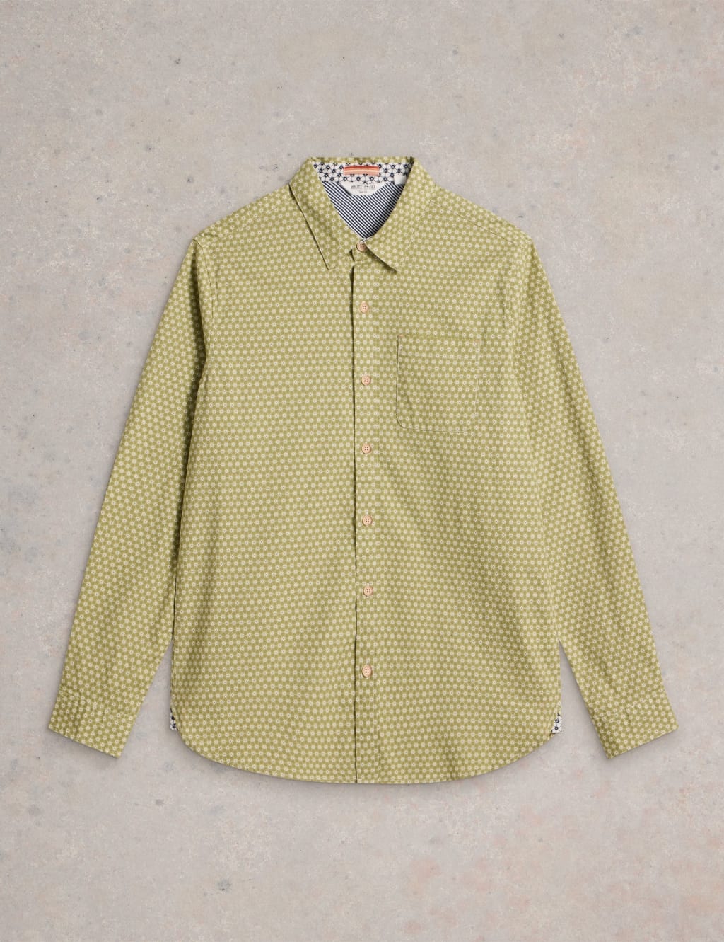 Slim Fit Cotton Rich Floral Shirt 2 of 6