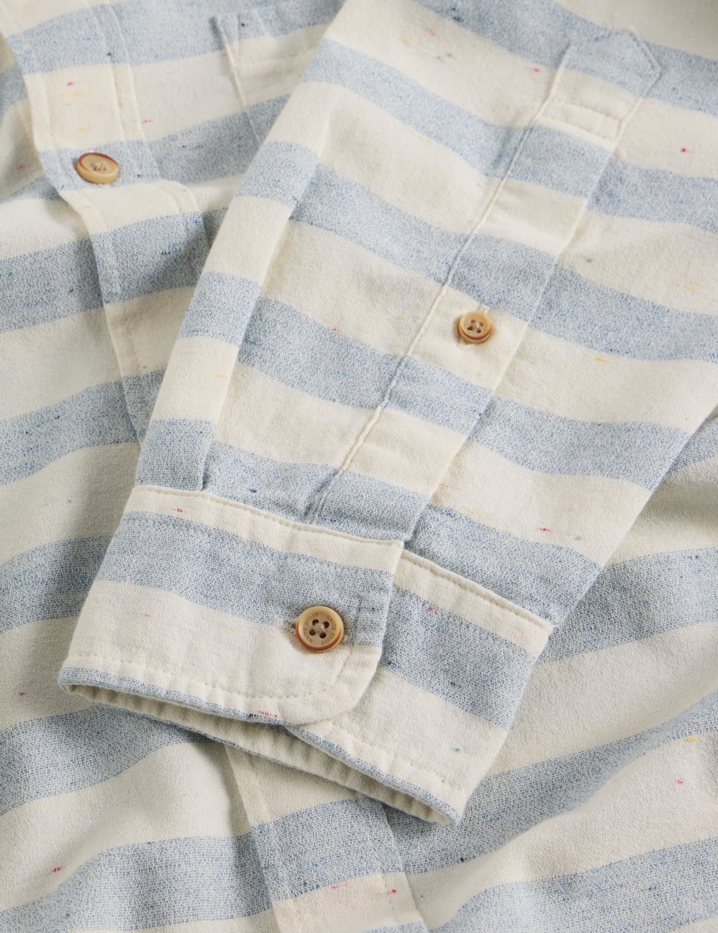 Easy Iron Pure Cotton Striped Shirt 3 of 7