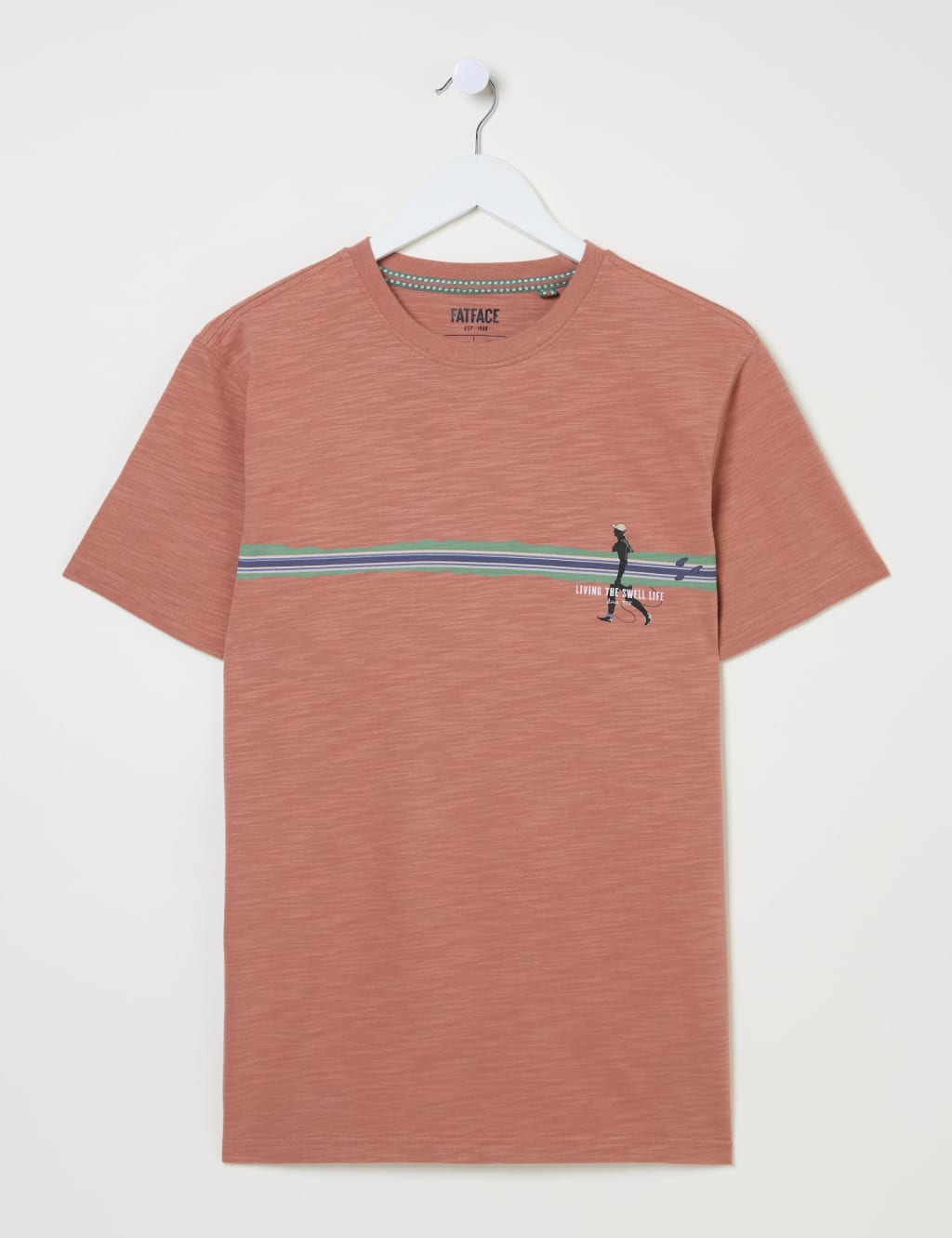 Pure Cotton Surf Graphic T-Shirt 2 of 5