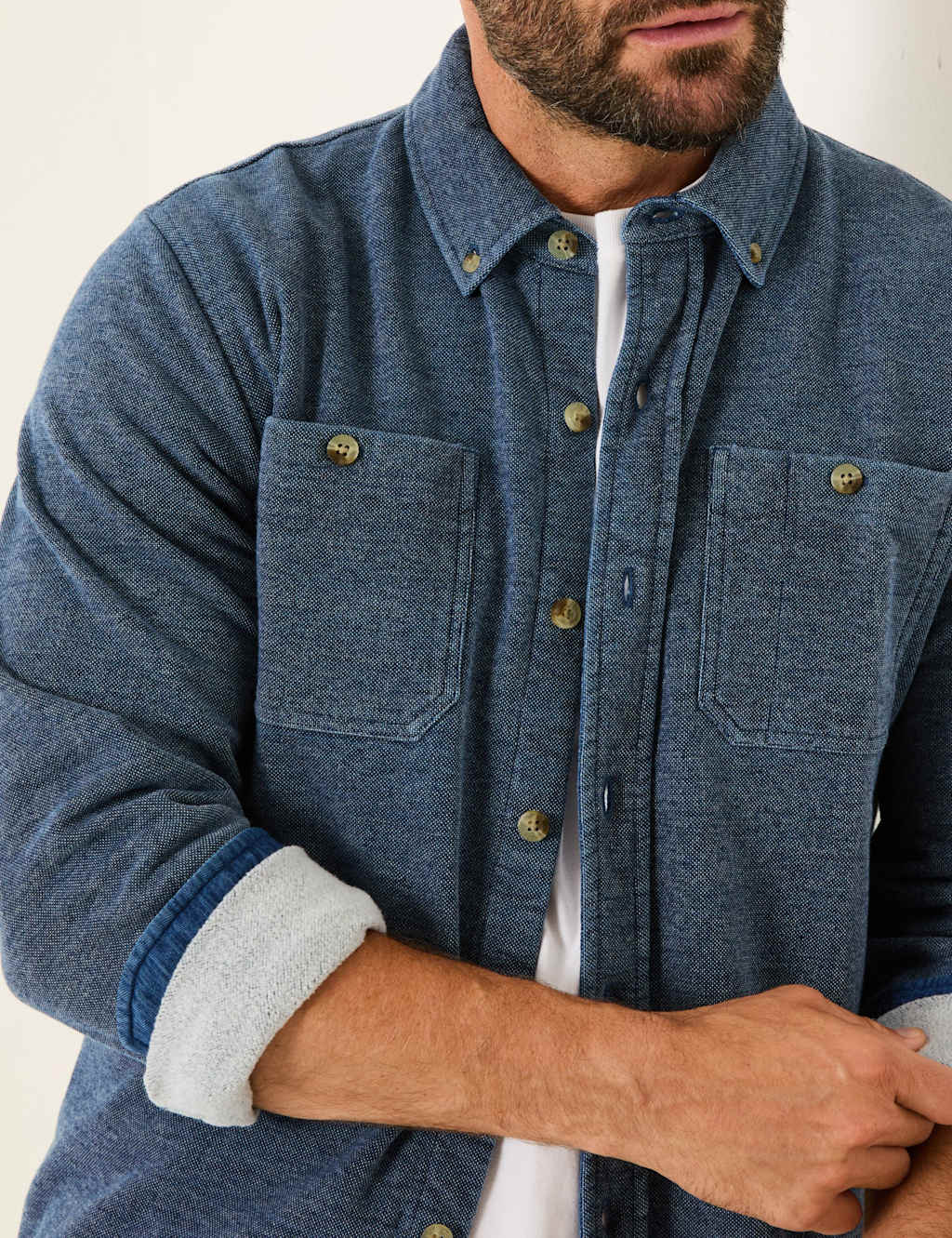 Pure Cotton Denim Shirt 4 of 5