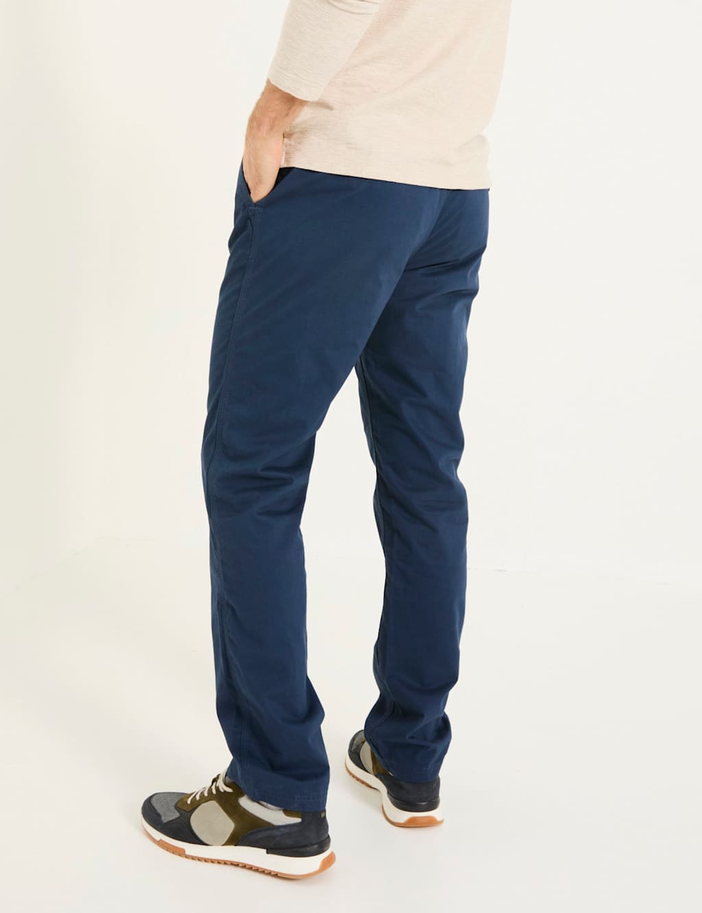 Regular Fit Pure Cotton Trousers 4 of 5