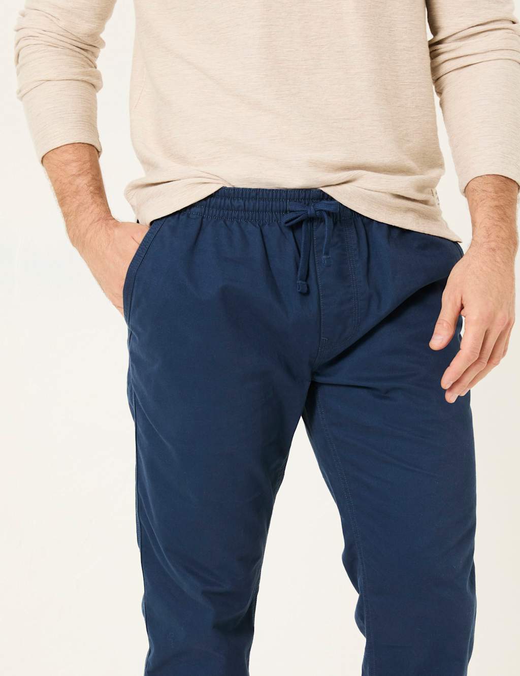 Regular Fit Pure Cotton Trousers 5 of 5