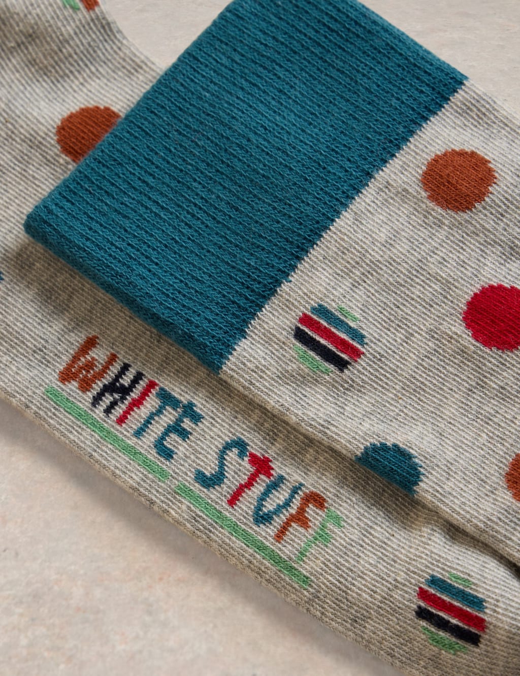 Polka Dot Cotton Rich Socks 2 of 2