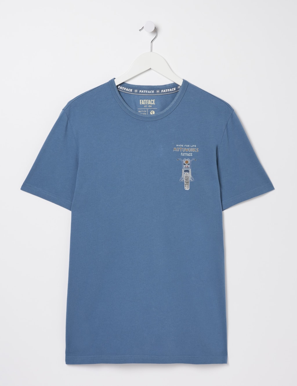 Pure Cotton Motorbike Graphic T-Shirt 2 of 5