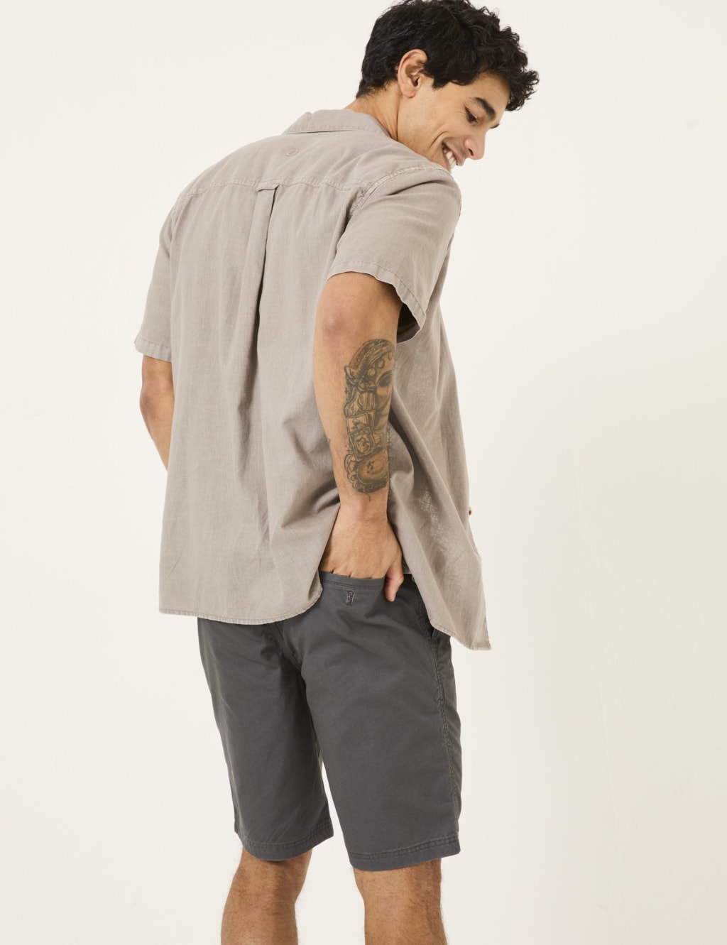 Regular Fit Pure Cotton Shorts 3 of 5