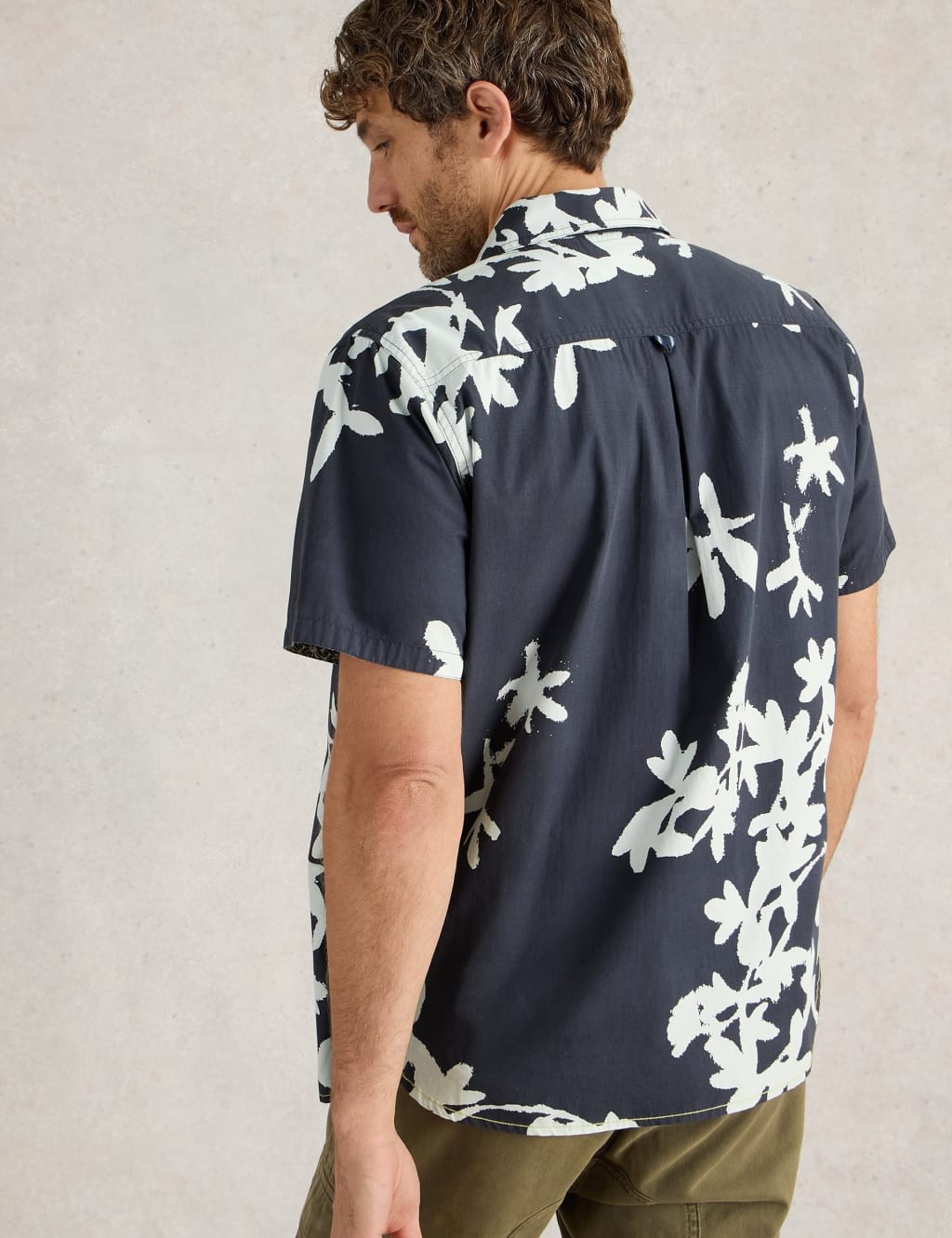 Pure Cotton Floral Print Shirt 4 of 6