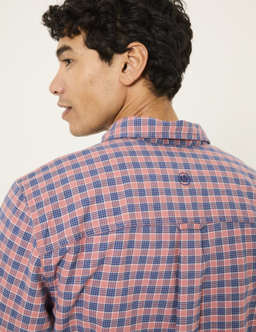 Pure Cotton Check Overshirt 5 of 6