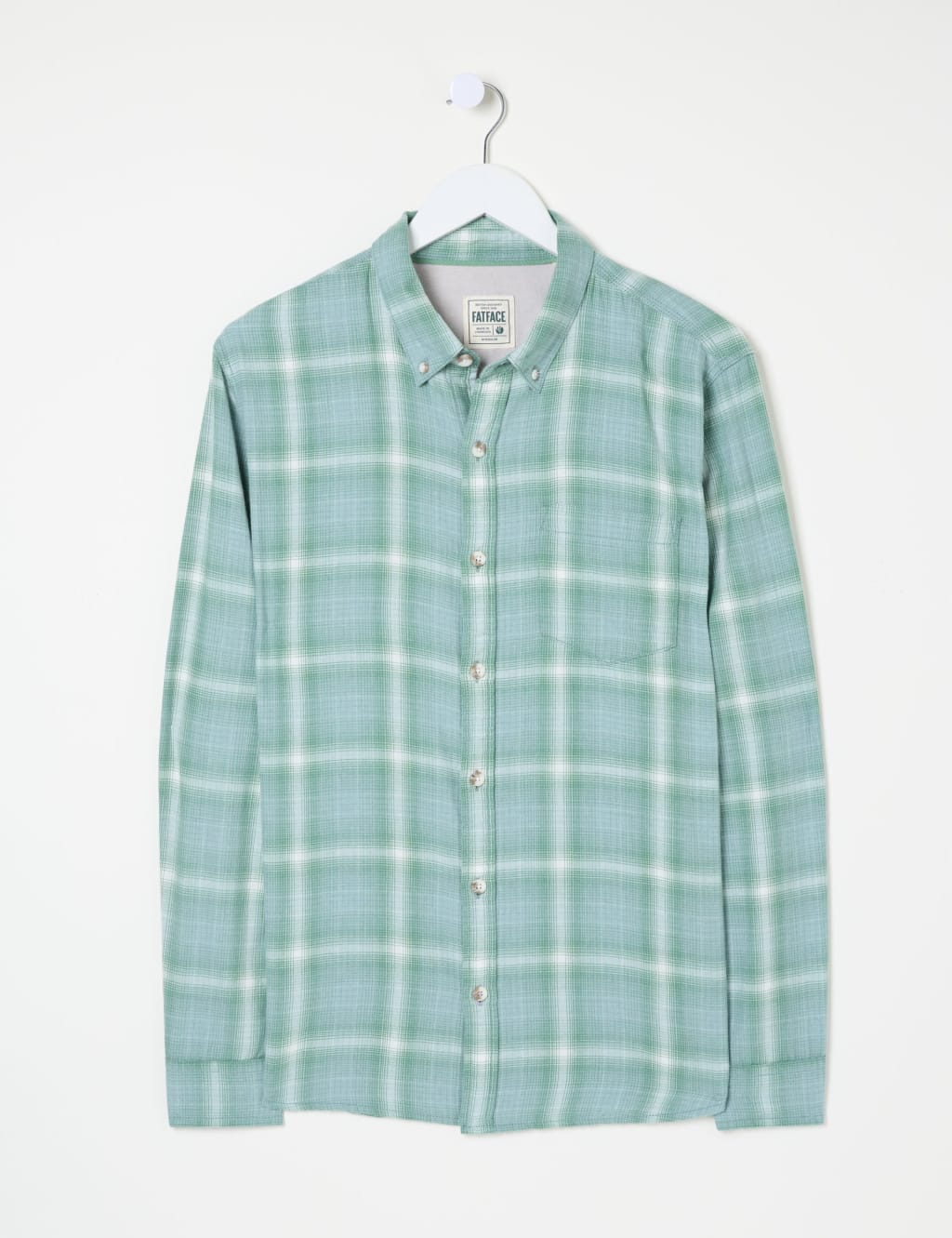 Pure Cotton Check Overshirt 2 of 5