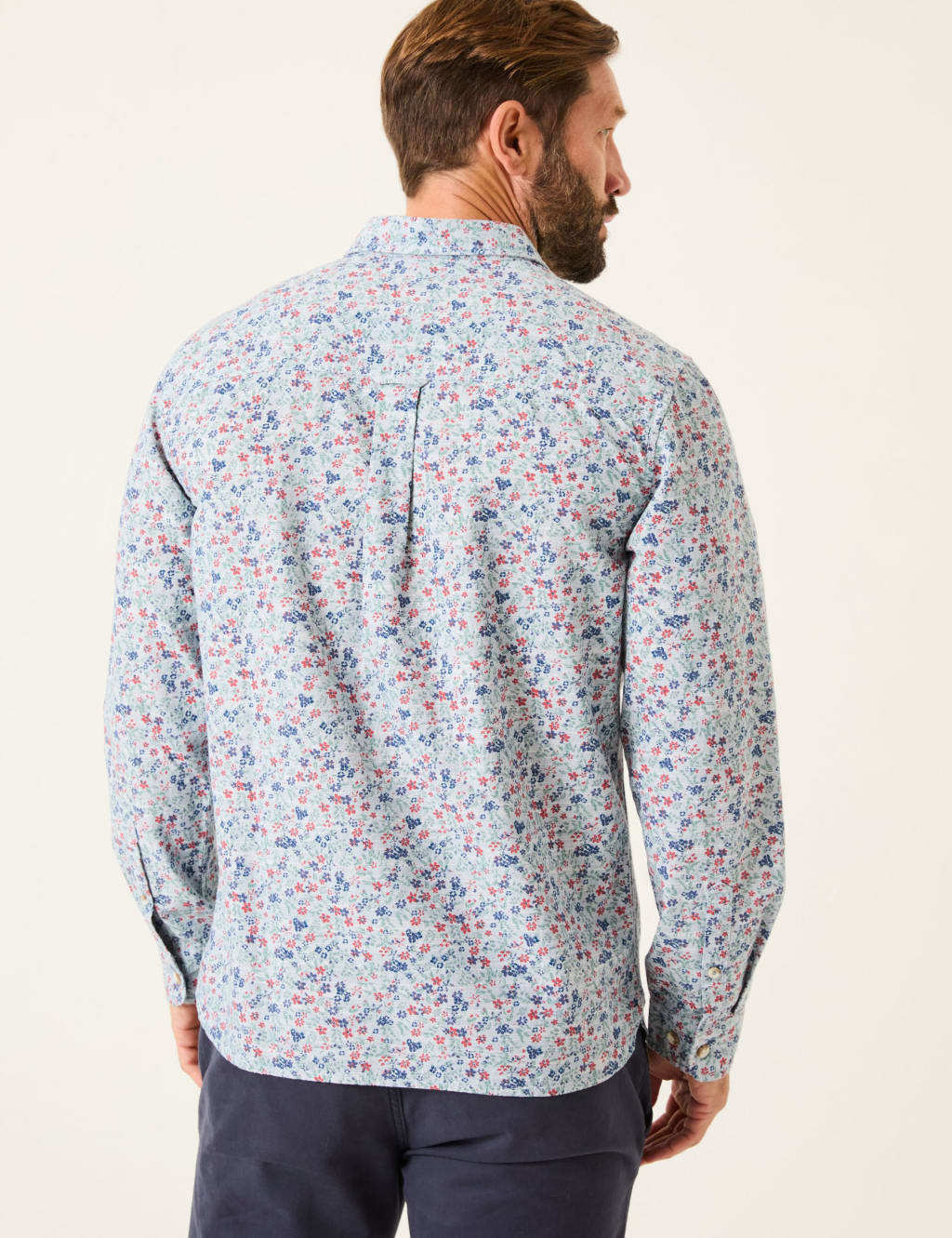 Pure Cotton Ditsy Floral Shirt 4 of 5