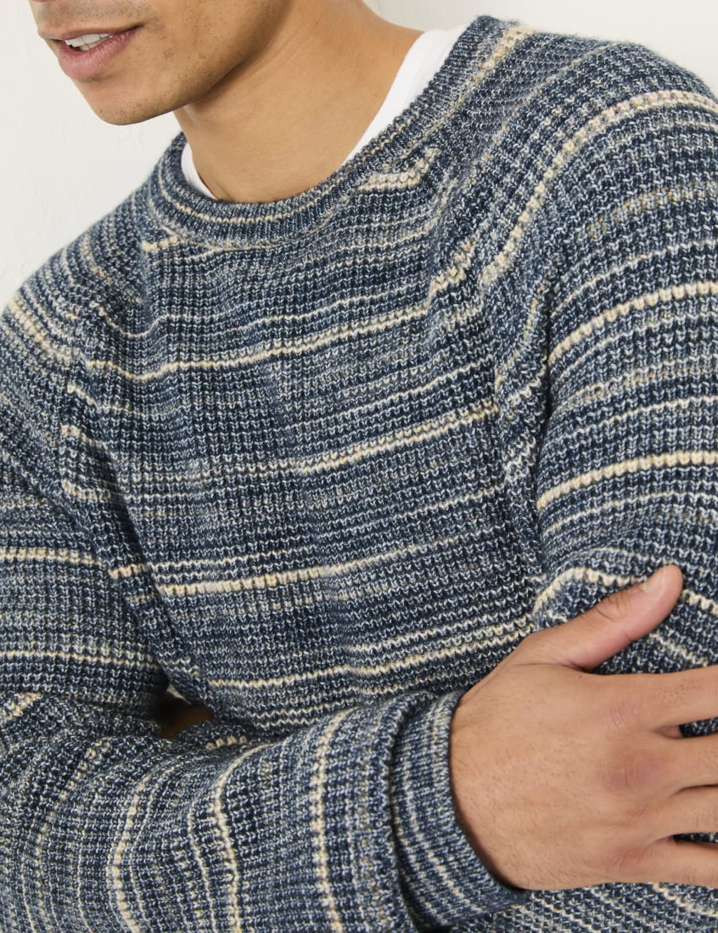 Cotton Rich Ombré Jumper with Wool 5 of 5