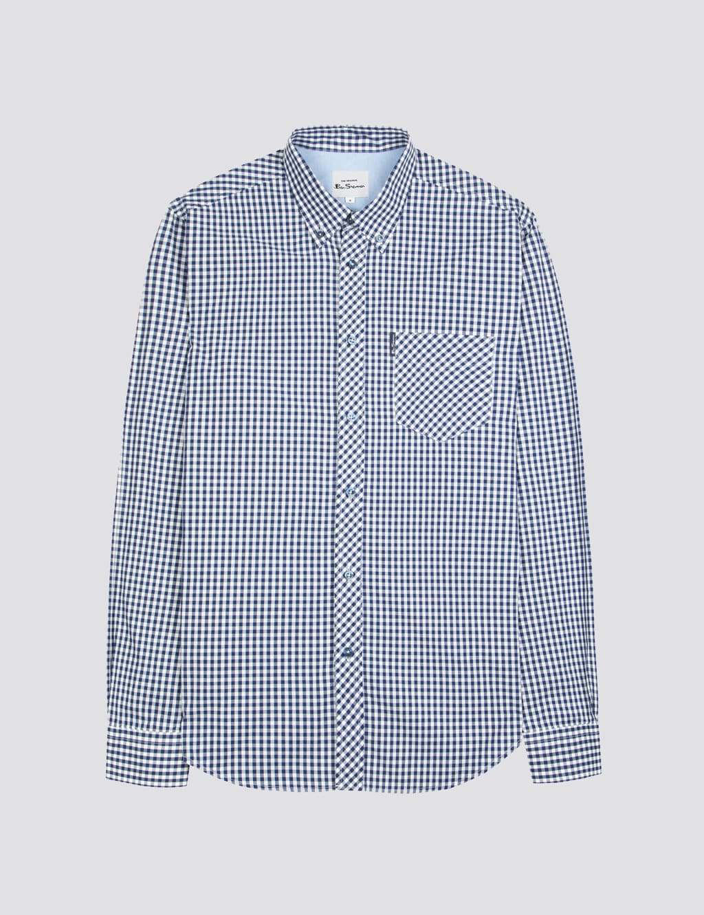 Regular Fit Pure Cotton Gingham Oxford Shirt 2 of 6
