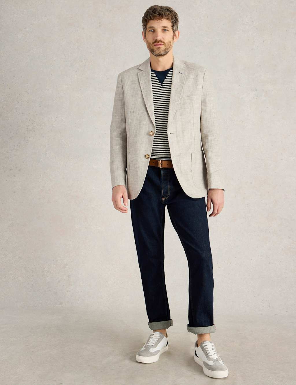 Pure Linen Blazer 3 of 5