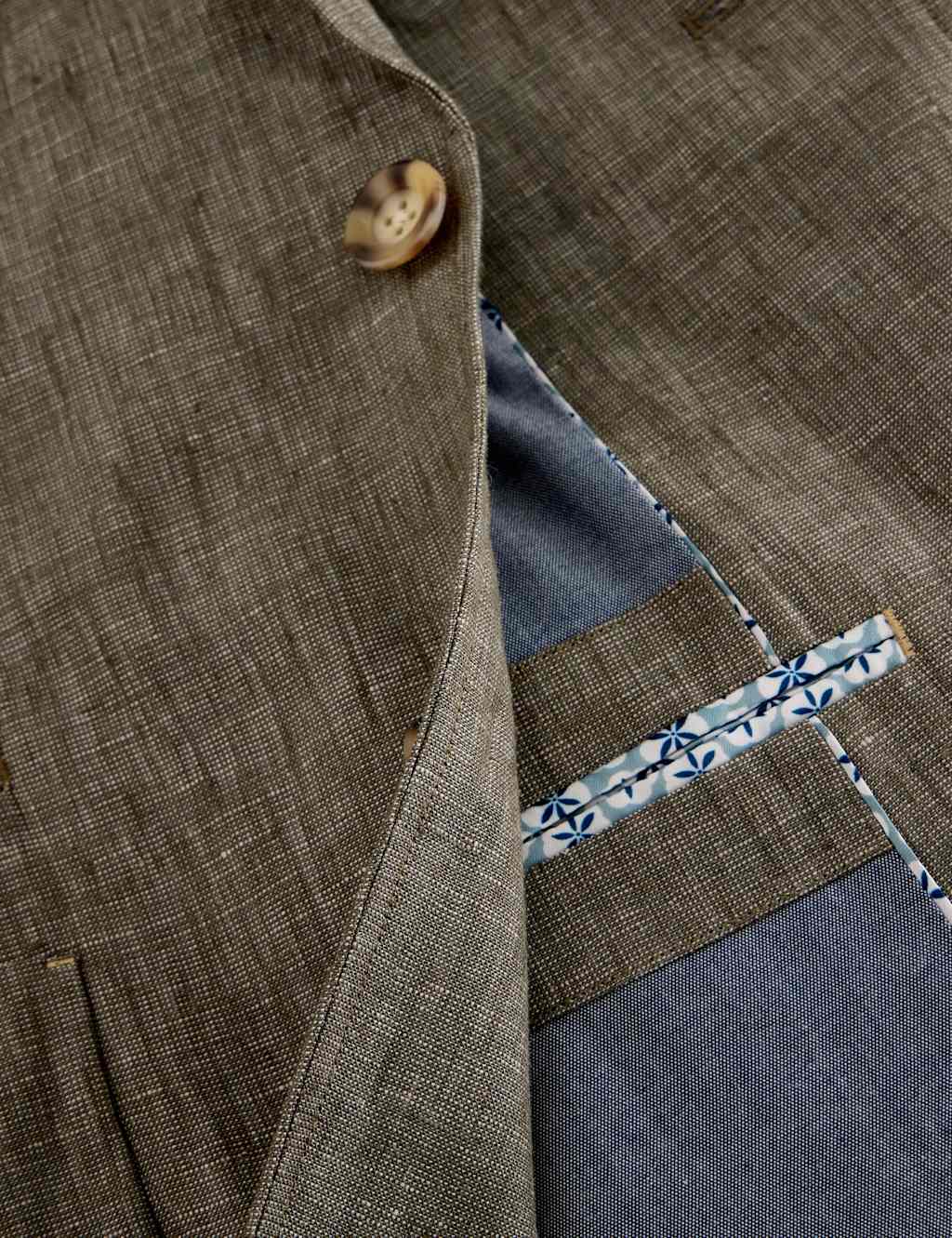 Pure Linen Blazer 2 of 2