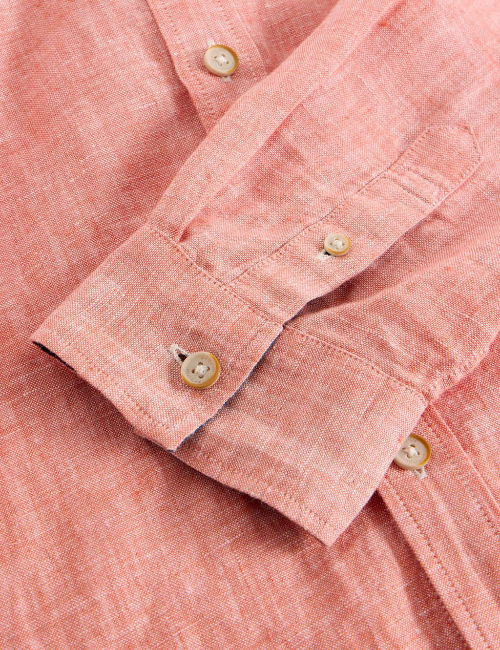 Regular Fit Pure Linen Shirt 6 of 6